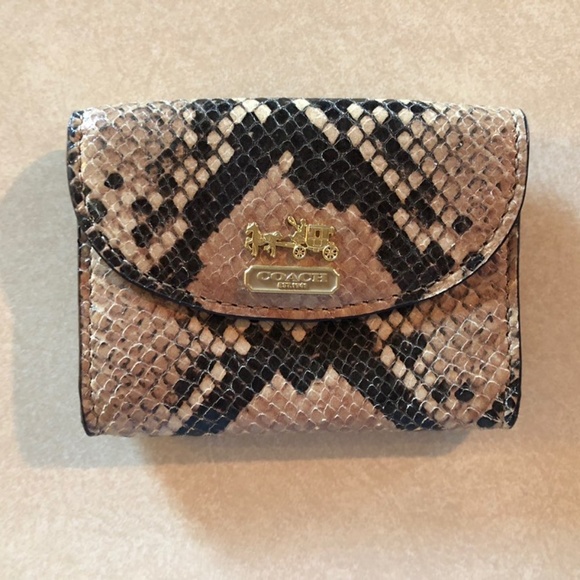 Coach Snakeskin Python handbag and wallet - Picture 5 of 7